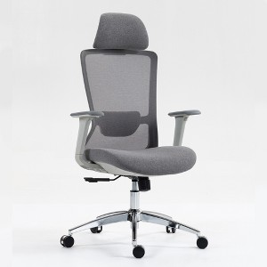 CIPACHO Ergonomic Office Gaming Chair with Lumbar Support, Breathable Mesh & 360° Swivel, Grey Desk Chair for Home Office - 1 of 4