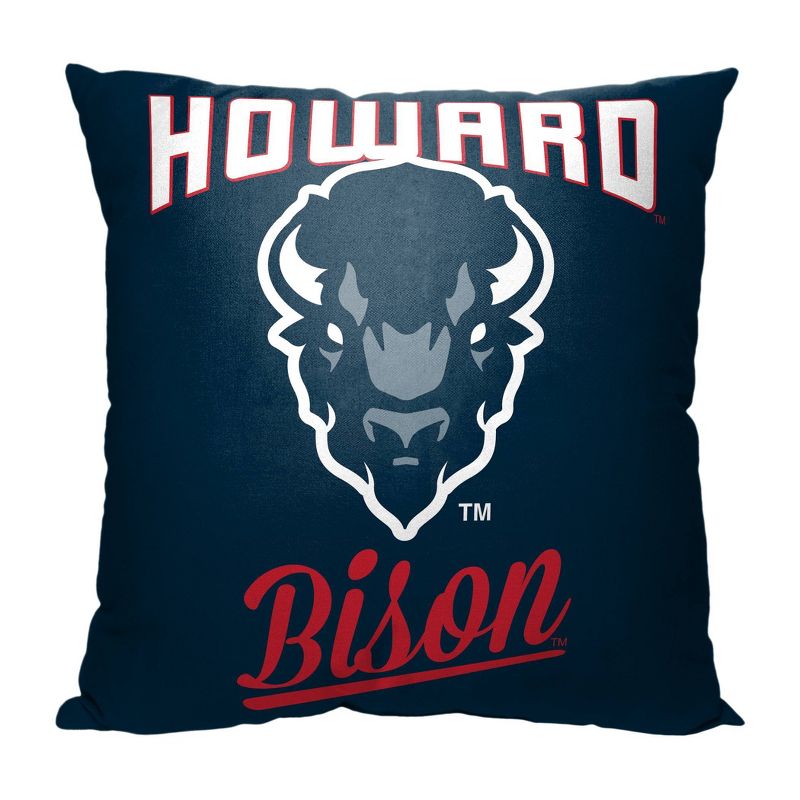 18&#34; x 18&#34; NCAA Howard Bison Alumni Pillow, 1 of 3