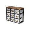 Cheung's Arben 9 Slot Galvanized Table Organizer - 4 of 4