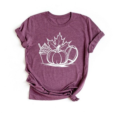 Simply Sage Market Women's Fall Collage Short Sleeve Tee