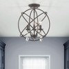 Livex Lighting Aria 3 - Light Chandelier in  English Bronze - 3 of 4