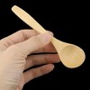 Unique Bargains Household Kitchen Porridge Soup Sugar Salt Wooden Spoon 6pcs - 3 of 4