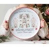 Transpac Metal Gingerbread Tray for Christmas Serving and Decoration Multicolor Design Hand Wash Only Unique Holiday Gift - 3 of 3