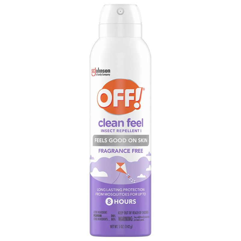 Off! Clean Feel Aerosol Insect Repellent - 5oz, 4 of 19