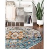 Unique Loom  Madeline Vintage Jackson Area Rug - 4 of 4