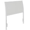 AFI Furnishings Portland Twin Headboard with Turbo Charger in White - 3 of 4