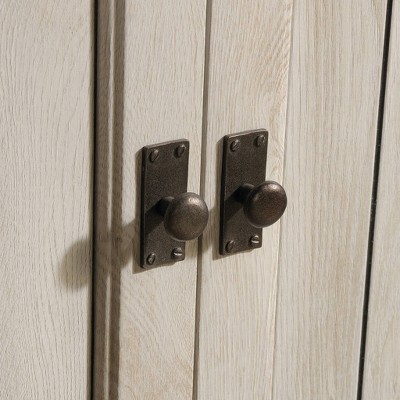 Chalked Chestnut Adjustable Shelving Office Cabinet