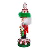 Kurt Adler 15-Inch Hollywood Nutcrackers™ Red, White and Green Candy Tower Hat Nutcracker - 4 of 4