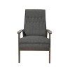 Christopher Knight Home Hoye Mid Century Modern Upholstered Accent Chair - 2 of 4
