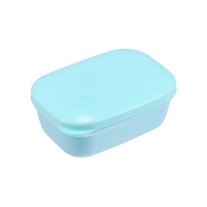 Unique Bargains Plastic Soap Dish Keep Soap Dry Soap Cleaning Storage for Home Bathroom Kitchen - 1 of 4