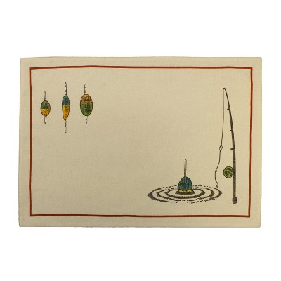 Beachcombers Set of 2 Fishing Place Mat