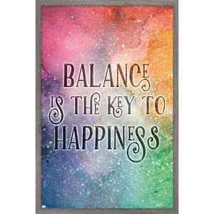 Trends International Brigid Ashwood - Balance is the Key Framed Wall Poster Prints - 1 of 4