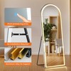 VYNXARIA 3 Color Lighting Mirror with LED Lights, 71"x26" Lighted Floor Standing Mirror with Stand,Floor Mirror Full Length - 4 of 4