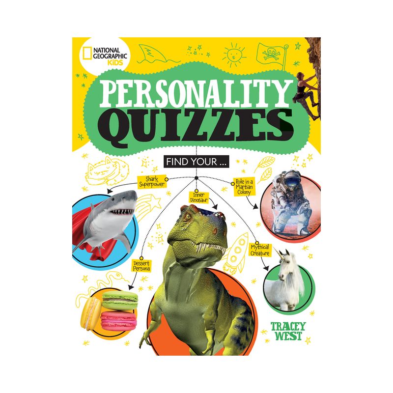 National Geographic Kids Personality Quizzes - by  Tracey West (Paperback), 1 of 2
