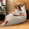 Jaxx Pillow Saxx 5.5-Foot Décor Bean Bag Giant Floor Pillow Lounge, Lush Velvet - 3 of 4
