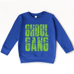 Ghoul Gang Block Distressed - Toddler Graphic Sweatshirt - 1 of 4