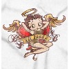Women's Betty Boop Cartoon Lil' Angel Tattoo T Shirt Ladies Tee Brisco Brands - 3 of 4