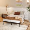 Twin/Full/Queen/King Size Metal Platform Bed Frame – Metal Slat Support, No Box Spring Needed, Noise-Free Design, Easy to Assemble - 4 of 4