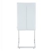 Sapphtopaz Modern Arch Dining Chairs PU Upholstered Kitchen Chairs with C-Shaped Legs Living Room Chair for Dining Room - 4 of 4