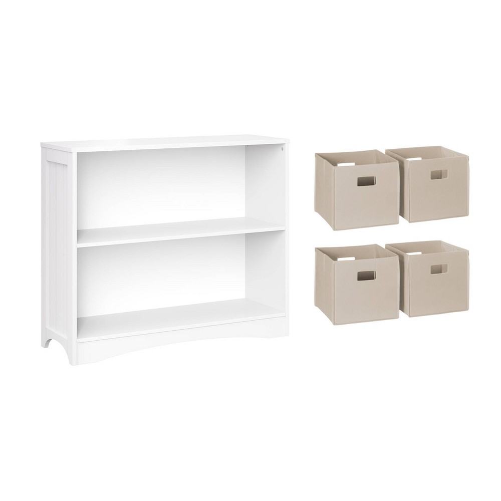 Photos - Wall Shelf RiverRidge Kids' Playroom Horizontal Toy Organizer Bookshelf with Open Sto