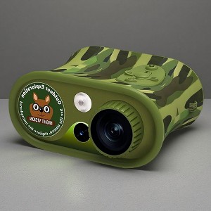 NAYSAYE Outdoor Binoculars 4K High Definition Optical Zoom for Camping and Wildlife Observation, Green, 5.2"*4.84"*3.31" - 1 of 4