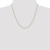 Black Bow Jewelry 0.95mm, 14k Yellow Gold, Twisted Box Chain Necklace - 2 of 4