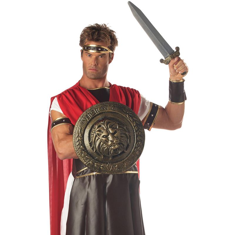 California Costumes Gladiator Combat Shield and Sword, 2 of 3