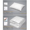 Depera Home King Medium 2pc Down Alternative Microfiber Pillows White - 4 of 4