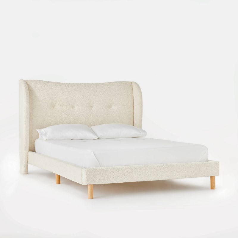 Kessler Bed in Cream Faux Shearling - Threshold™ designed with Studio McGee, 1 of 10