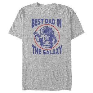 Men's NASA Astronaut Best Dad In the Galaxy T-Shirt - 1 of 4