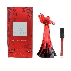 Ooh La Rouge by Christian Siriano for Women - 2 Pc Gift Set 3.4 oz EDP Spray, 0.21oz Red Lip Gloss - 1 of 1