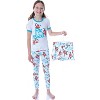 Seven Times Six Dr. Seuss Unisex Kids Fox In Socks Shirt Shorts and Pants 3 Piece Pajama Set White - image 4 of 4