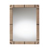 bali & pari Mirai Bohemian Woven Grasscloth Rectangle Accent Mirror - 2 of 4
