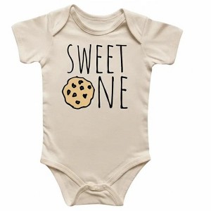 Sweet One Cookie Birthday Newborn Baby Onesie® Bodysuit GS1 - 1 of 4