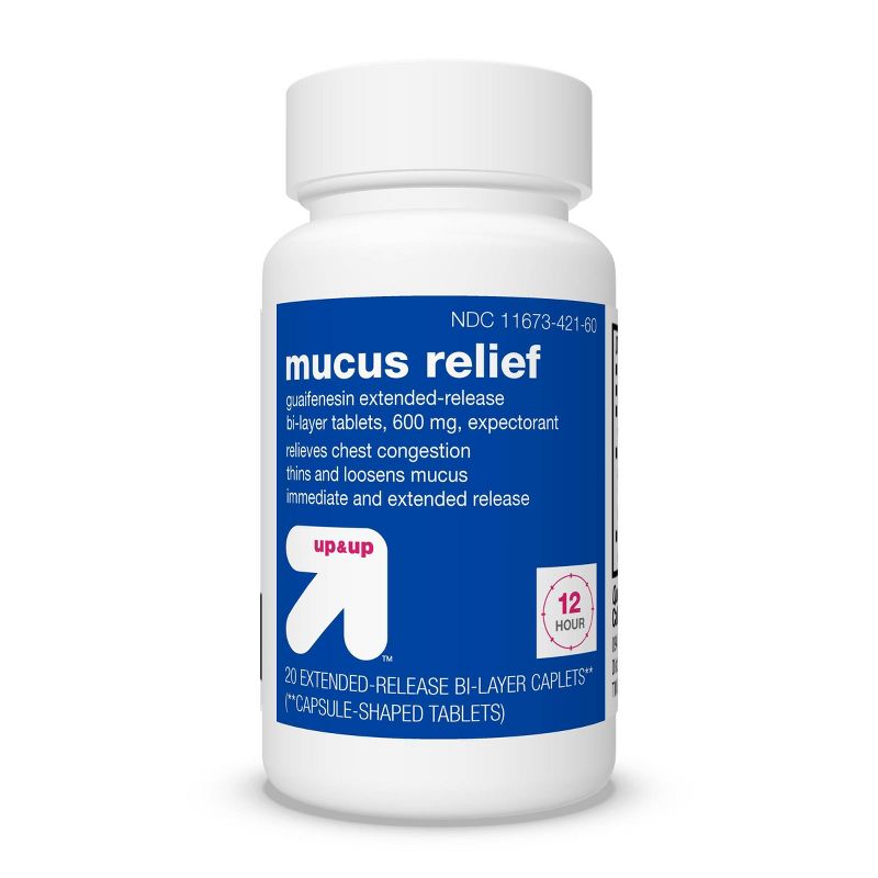 Mucus Relief Extended Release Tablets - 20ct - up &#38; up&#8482;, 6 of 7