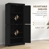 Aghana Digitals 72.5" Freestanding Kitchen Pantry Cabinet with 6-Tier Adjustable Shelves, Magnetic - 4 of 4