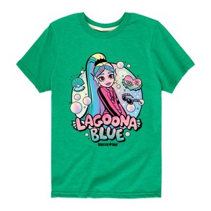 Boys' - Monster High - Lagoona Blue Bubbles Short Sleeve Graphic T-Shirt - 1 of 4