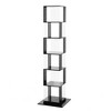 NicBex Bookshelf with Open Shelves,Rotating Bookshelf Storage Organizer for Bedroom,Living Room,Office - 4 of 4