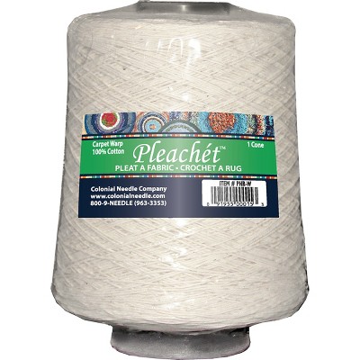 Colonial Needle Pleachet Carpet Warp-1lb Cone