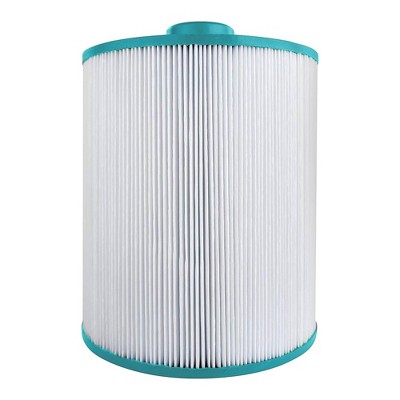 Hurricane Filters Replacement Advanced Spa Filter Cartridge for Unicel C-8450, PCS50N, Filbur FC-3310, Coleman Spas 50, White