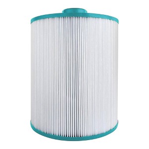 Hurricane Filters Replacement Advanced Spa Filter Cartridge for Unicel C-8450, PCS50N, Filbur FC-3310, Coleman Spas 50, White - 1 of 4