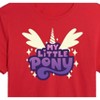 Women's My Little Pony New Gen Logo Wings Cropped Graphic T-Shirt - Red - X-Small - 2 of 4
