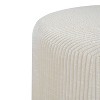 NicBex Round Velvet/PU/Corduroy Ottoman,Ottoman Bench Foot Stool for Living Room Bedroom Entryway - 4 of 4