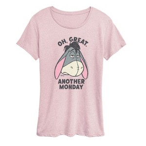 Women's - Winnie The Pooh - Oh Great Eeyore Short Sleeve Graphic T-Shirt - 1 of 3