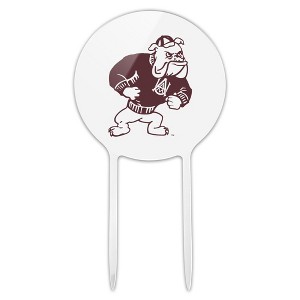 Alabama A&M University Secondary Logo Acrylic Cake Topper Party Decoration for Wedding Anniversary Birthday Graduation - 1 of 4