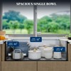 Single Bowl Stainless Steel Kitchen Sinks 30 Inch Topmount Sinks – Brushed 1.35mm Handcrafted Sink with Bottom Grid, Drain Basket, Drain Assembly - 4 of 4