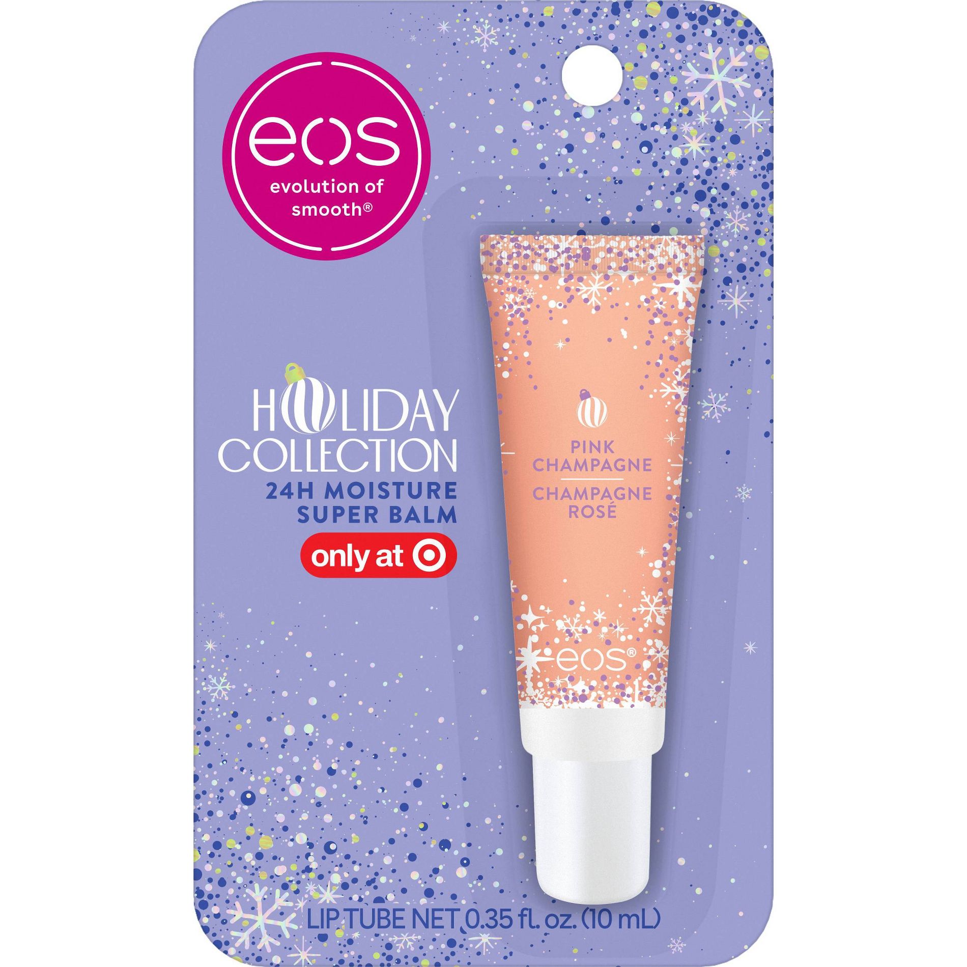 eos Holiday Super Balm - Pink Champagne - 0.35 fl oz