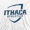Ithaca College Official Primary Logo Distressed Adult Pull-Over Hoodie - 2 of 4