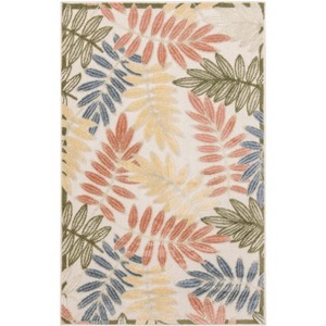 Nourison Aloha Floral Leaf Outdoor Area Rug - 1 of 4