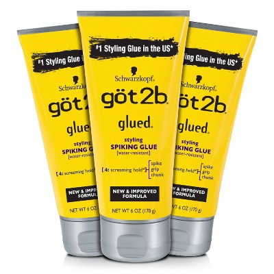 Got2b Styling Spiking Hair Glue 3pk 18 Fl Oz Target